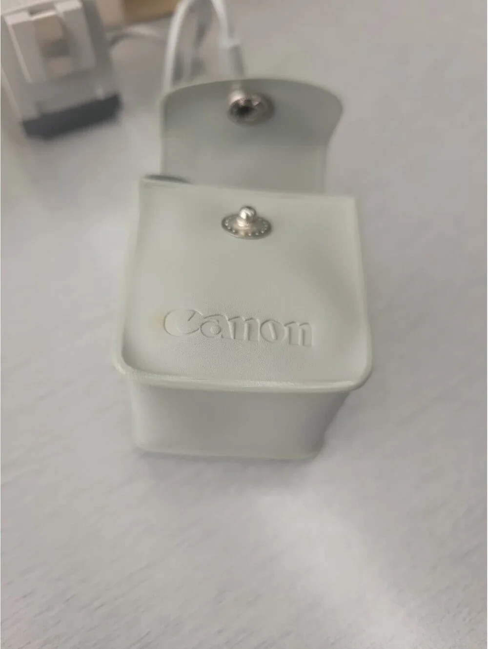 Vintage Canon Cube Flash Shoe Adapter w/ Box Case Manual Canonet QL17 FT QL
